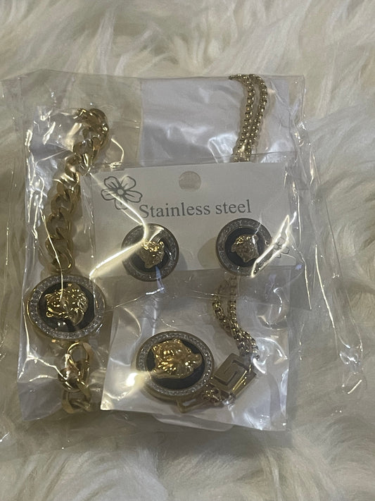 Bentix Brazilian Gold jewelry set